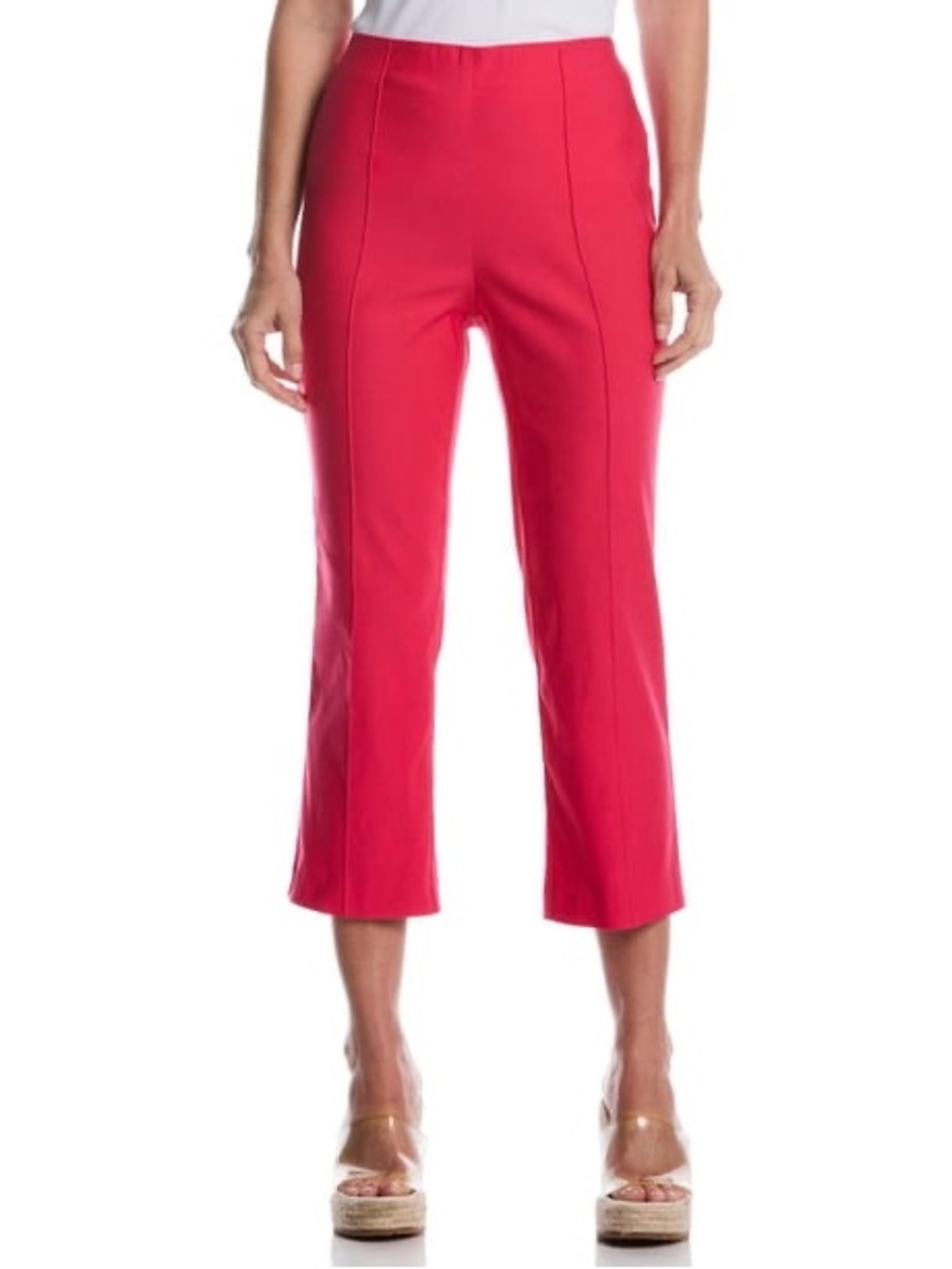Rafaella Pintuck Crop Pants
